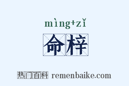 命梓是什么意思的图片